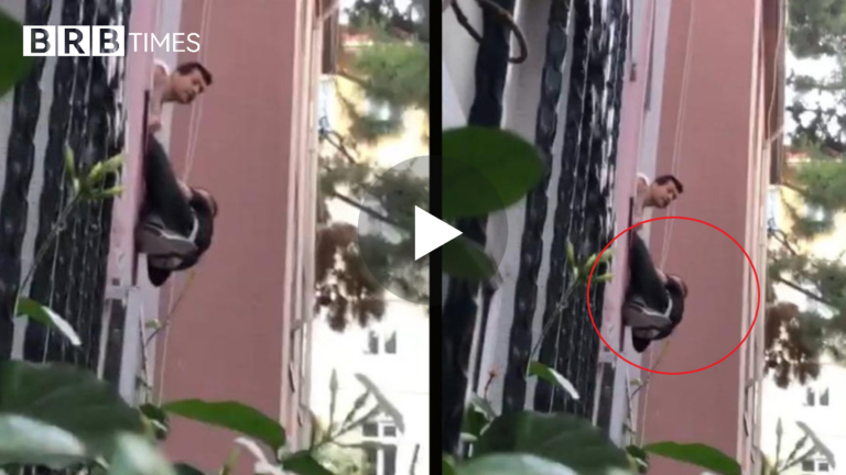 Skandal/ Shiko se si Burri e malltreton komshiun pasi e zuri në shtëpin e tij.. (VIDEO)