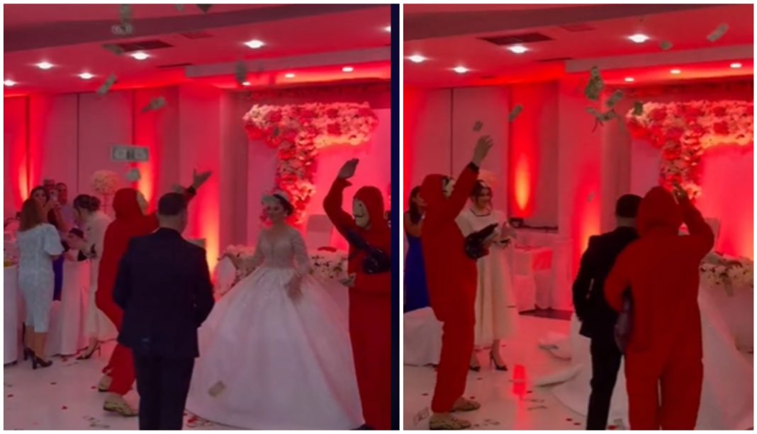 “Casa de Laçi”, shqiptarët hapin thesin, hedhin lekun “lumë” në mes të dasmës(Video)