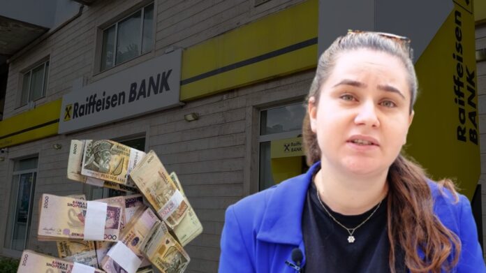 Vajza shkon të marrë lekët në “Raiffeisen Bank”, gjen llogarinë të boshatisur