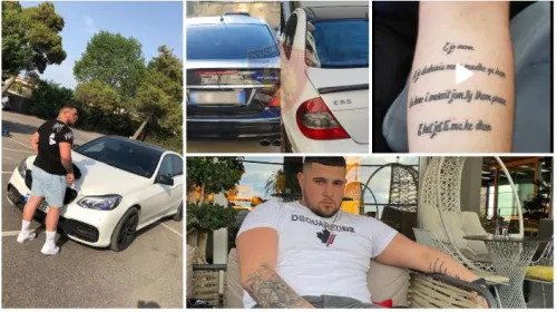 Vodhi me të ëmën pastruese 120 mijë euro e bleu dy AMG/ Ky është 23-vjeçari Havier Dobi, i apasionuar pas automjeteve! Tatuazhi dedikuar mamasë së tij