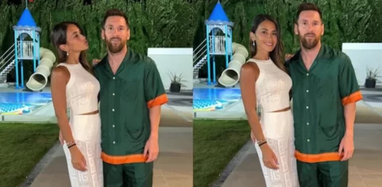 Messi dhe veshja e çuditshme për natën e ndërrimit të viteve, çmenden rrjetet sociale