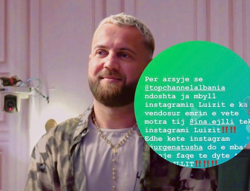 Plas SKANDALI / Reagon menjëherë vajza e Instagramit të Luizit dhe nxjerr zbuluar produksionin e “BBVA”, ja si u ‘kërcënua’ nga Top Channel (Foto)