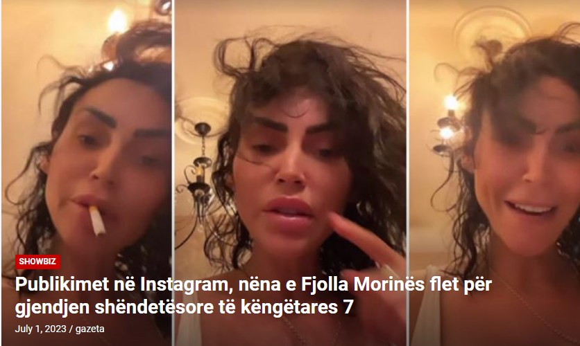 Publikimet në Instagram, nëna e Fjolla Morinës flet për gjendjen shëndetësore të këngëtares 7